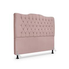 Imagem de Cabeceira De Cama Box Queen 160cm Dunas - Veludo Rose