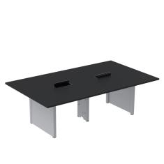 Imagem de Mesa de Reunião 2400x1400 Mrcpb2414pp Preto/Cinza