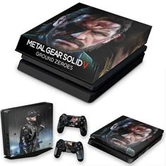 Imagem de Capa Anti Poeira e Skin para PS4 Slim - Metal Gear Solid V