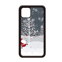 Imagem de Capa de Natal Papai Noel, árvore de floco de neve para iPhone 12 Pro Max para Apple Mini Mobile Case Shell