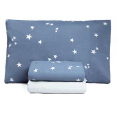 Imagem de Jogo De Lençol Solteiro 03 Peças Algodão Varias Estampas - Js Oliveira