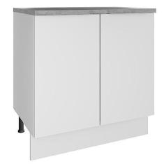 Imagem de Balcão Madesa Stella 80 cm 2 Portas - Branco