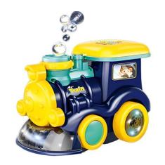 Imagem de Trenzinho Brinquedo Musical Festas Crianças Som E Luzes Trem Colorido
