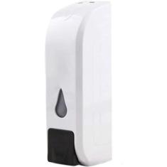 Imagem de Dispensador de sabonete para montagem na parede Dispensador de sabonete de 350 ml para montagem na parede simples/duplo/triplo, chuveiro, banho, shampoo, recipiente de sabonete líquido, aces