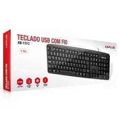 Imagem de Teclado USB Padrao KB-11BKV2 Preto C3PLUS C3 TECH