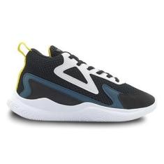 Imagem de Tênis Infantil Masculino Impulse Vitz Cano Curto Calce fácil de Elástico Preto-Masculino