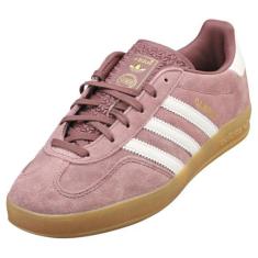 Imagem de adidas Originals Tênis de futebol masculino Samba, Shadow Fig/Cloud White/Gum, 36