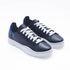 Imagem de Tênis Moda Feminina Dayane Magalhães Preto E Azul-Feminino