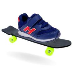 Imagem de Tênis Infantil Masculino Menino Sapato De Criança Escolar E Skate - Cl