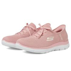 Imagem de Skechers Tênis feminino Summit New Daily Hands Free Slip-ins, rosa, 38