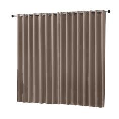 Imagem de Cortina Blackout Em Tecido 4,00 X 2,80 Sala Quarto Avelã
