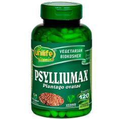 Imagem de Kit 5 Psyllium Unilife Psylliumax 120 Cáspulas