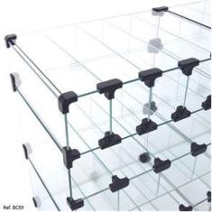 Imagem de Baleiro Expositor Modulado em Vidro - 0,80 x 0,50 x 0,30
