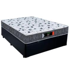 Imagem de Cama Box Casal + Colchão Casal Ortopédico Resistente Pró D28 Prime Colchões 48x138x188