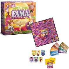 Imagem de Divertido Game Dos Famosos Tabuleiro Jogo Da Fama Estrela