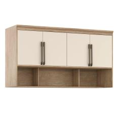 Imagem de Módulo Aéreo para Cama Queen Belmax Carvalho/Off White