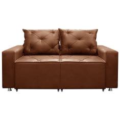 Imagem de Sofá 2 lugares Retrátil e Reclinável Bariloche 1.80cm C/ Molas - Veludo Shop das Cabeceiras