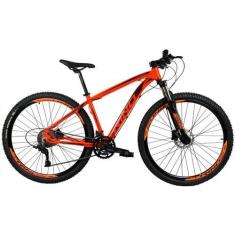 Imagem de Bicicleta aro 29 rino everest 27v - rd 4000 hidraulico trava, Laranja