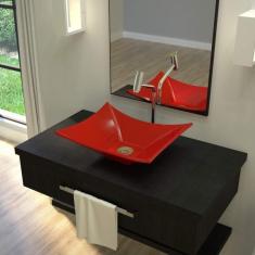 Imagem de Cuba Lux L38W com Torneira Link Alta e Válvula Click com Sifão e Flexível Compace 