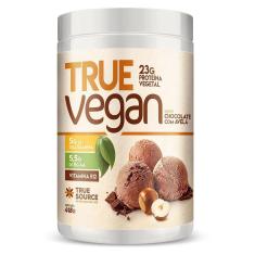 Imagem de True Vegan Chocolate Com Avela 418G - Proteina Vegana