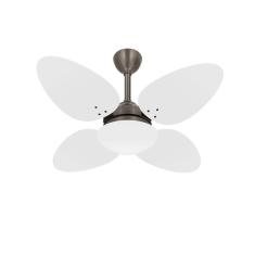 Imagem de Ventilador Teto Trevo Bronze 4 Pás Silencioso Ventax 110V