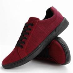 Imagem de Tênis Casual Masculino SB em Lona com Solado Caixa Alta Lançamento-Masculino