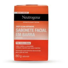Imagem de Sabonete Facial Em Barra Neutrogena Deep Clean Limpeza Profunda 80G