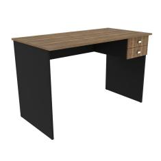 Imagem de Mesa Escrivaninha 117x74,5x60 cm Nogal/Preto Tecnomobili