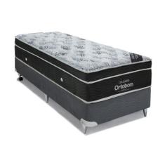 Imagem de Cama Box Solteiro: Colchão Molas Ortobom Nanolastic Exclusive + Base C