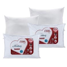 Imagem de Kit 2 Travesseiros Suporte Firme Altenburg Para Quem Dorme de Lado