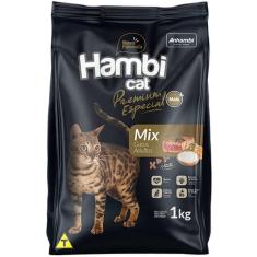 Imagem de Ração Seca Hambi Premium Especial Mix para Gatos Adultos - 1 Kg