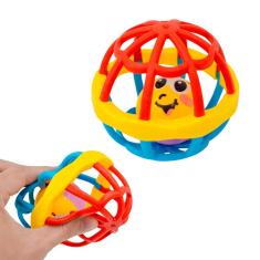 Imagem de Brinquedos Para Bebes Chocalho Baby Macio Divertido Bola Mordedor