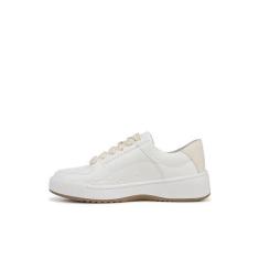 Imagem de Dr. Scholl's Tênis feminino Ollie com cadarço, Pedra branca brilhante, 35