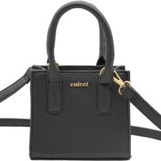 Imagem de Bolsa Tote Colcci Texture Pr25 Preto Feminino  feminino
