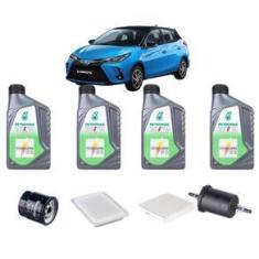 Imagem de Kit Revisão Troca De Oleo Toyota Yaris 1.3  Selenia