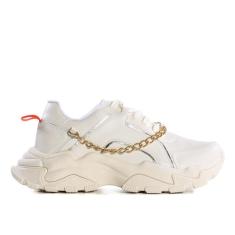 Imagem de Tênis Feminino Casual Zariff Com Corrente B6400-Feminino