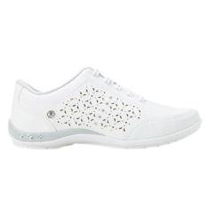 Imagem de Tênis Kolosh Casual Detalhamento Externo Feminino Branco