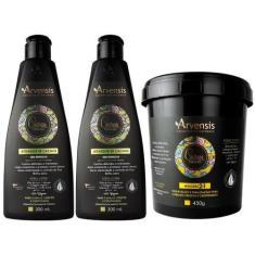 Imagem de Kit Arvensis Cachos 2 Ativador Crespo + 1 Máscara 2X1