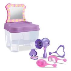 Imagem de Camarim Penteadeira Infantil Menina Rosa 207- Samba Toys