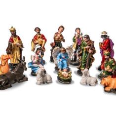 Imagem de PRESÉPIOS NATALINOS 15pcs COMPLETO DE RESINA - ENFEITES DE NATAL