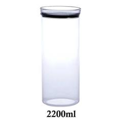 Imagem de Pote Hermético Redondo Empilhável 2200ml para armazenamento de aliment