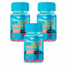 Imagem de 3X Ômega 3 Peixinho Kids-180 Epa-120 Dha -T.g Family-120Caps