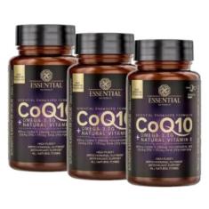 Imagem de Kit 3X Coenzima Coq10 + Omega 3 (60 Capsulas) - Essential Nutrition