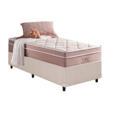 Imagem de Cama Box Solteiro: Colchão Molas Ensacadas Anjos MasterPocket Eiffel + Base Courano Clean(88x188)