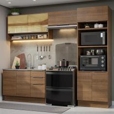 Imagem de Armário De Cozinha Completa 270cm Rustic Stella Madesa 07 Rustic