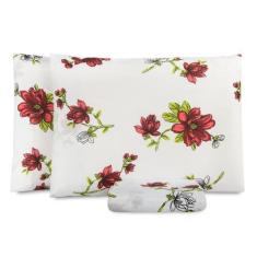 Imagem de Jogo De Lençol Essencialle Queen 3 Peças 150 Fios Algodão/Poliéster -