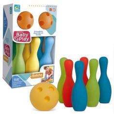 Imagem de Jogo Boliche Infantil Para Crianças Brinquedo em Vinil Macio