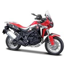 Imagem de Miniatura Moto Esportiva Honda Africa Twin 1:18 Vermelha