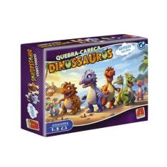 Imagem de Quebra-Cabeça Dinossauros 60 Peças - Algazarra