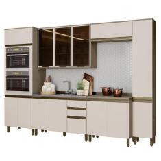 Imagem de Cozinha Modulada Connect 6 Peças Com Torre Quente 2 Fornos - Móveis He